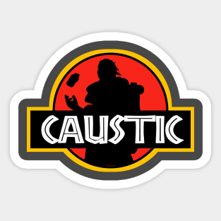 Caustic Sticker